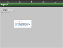 Tablet Screenshot of ctrugby.org